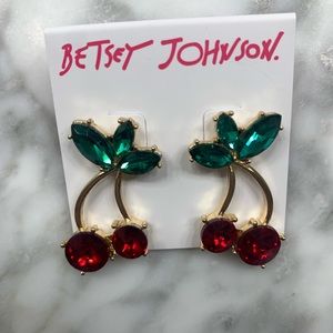 Cherry Betsey Johnson Earrings
